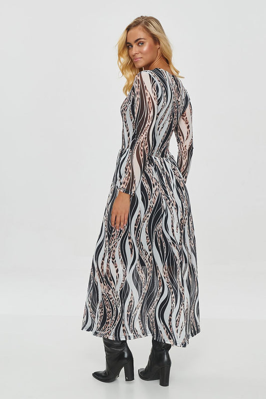 Alltagskleid model 200077 Makadamia