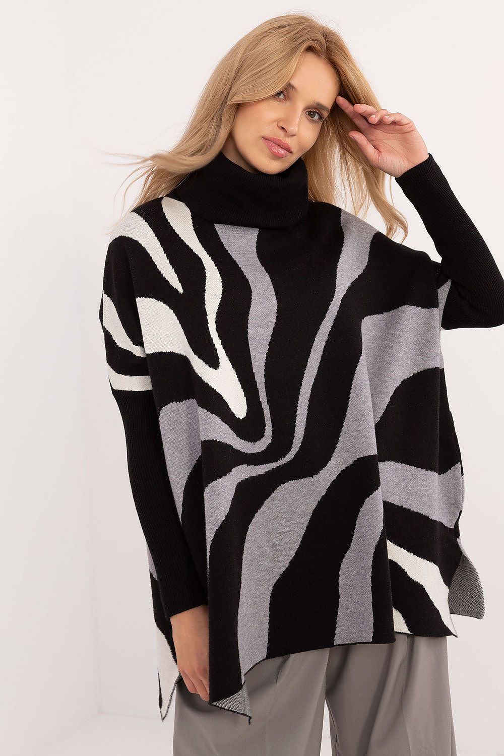 Rollkragenpullover model 200414 Factory Price