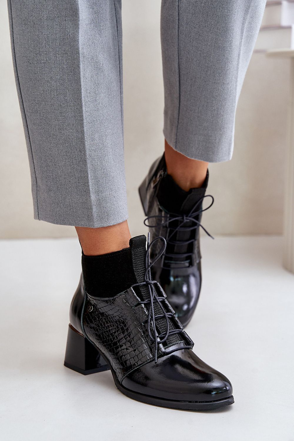 Stiefeletten mit Absatz model 202811 Step in style