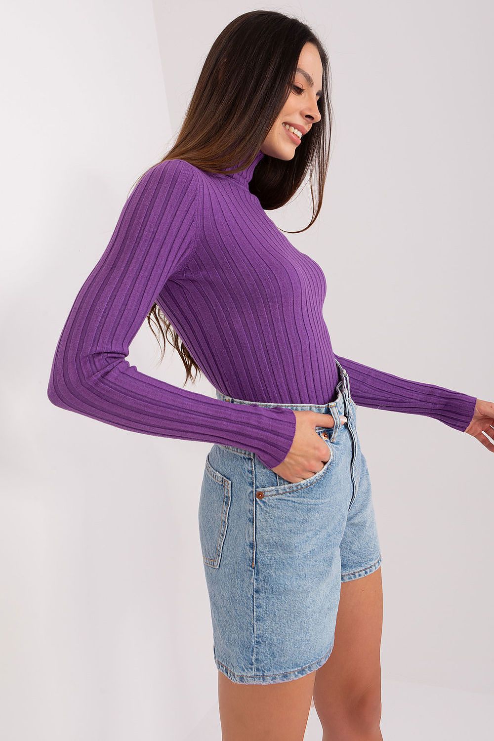 Rollkragenpullover model 203012 Factory Price