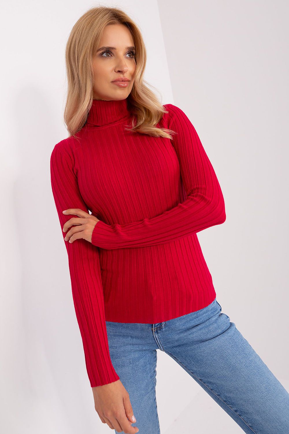 Rollkragenpullover model 203015 Factory Price