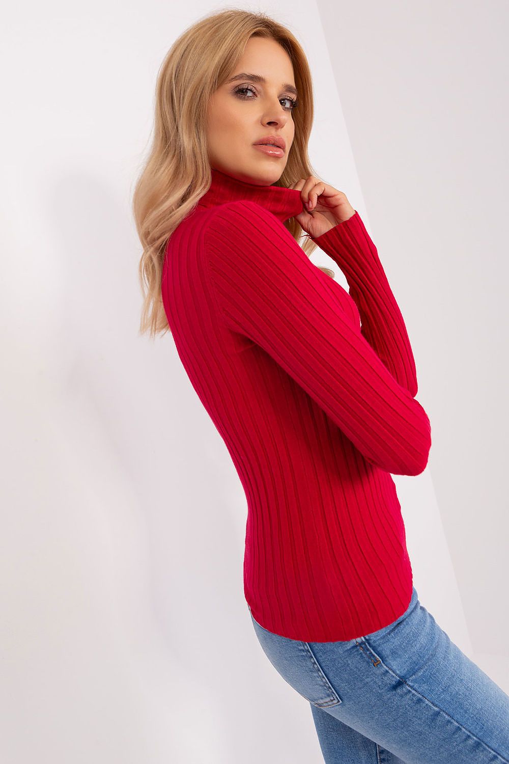 Rollkragenpullover model 203015 Factory Price