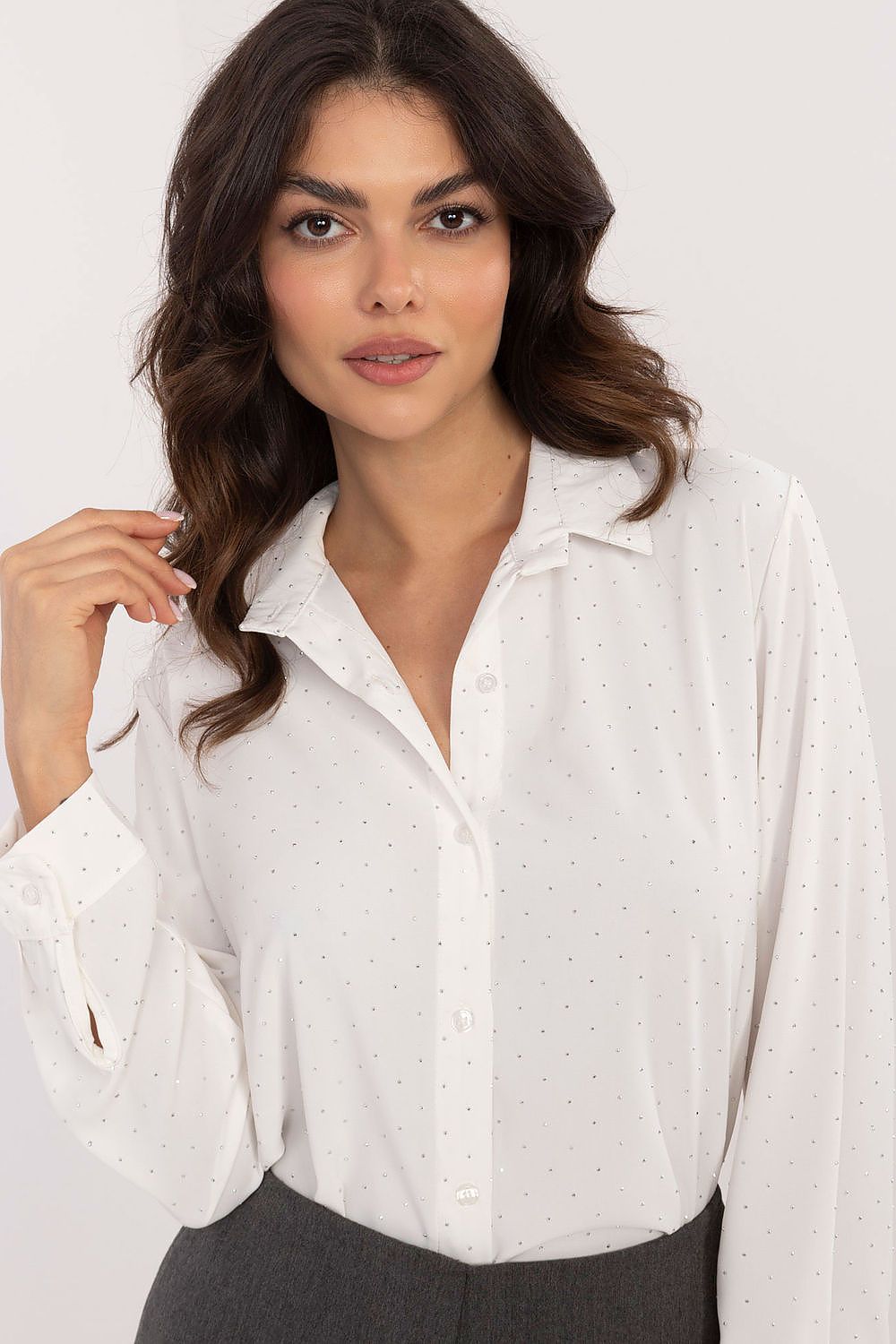 Langarm Hemd model 203311 Italy Moda
