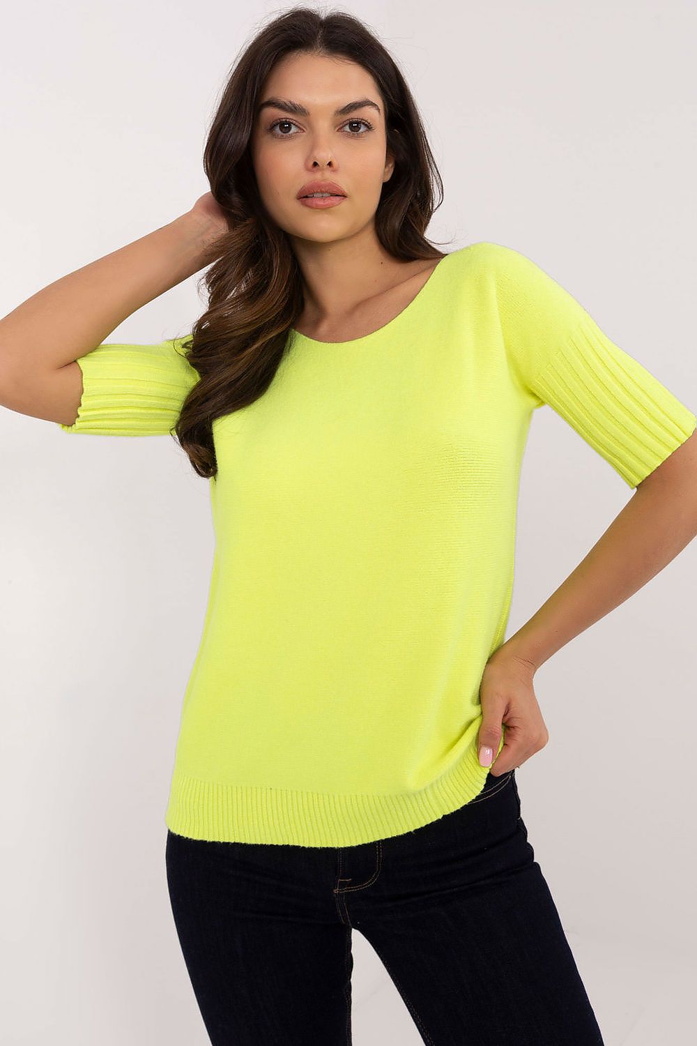 Kurzarm Pullover model 203808 Italy Moda