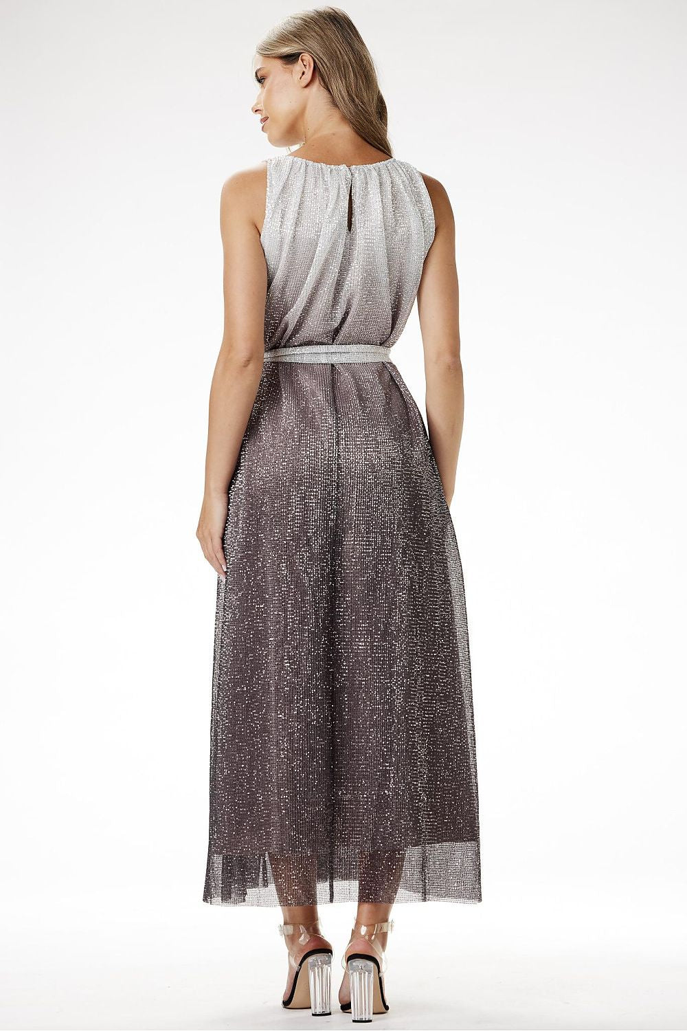 Langes Kleid model 204239 awama