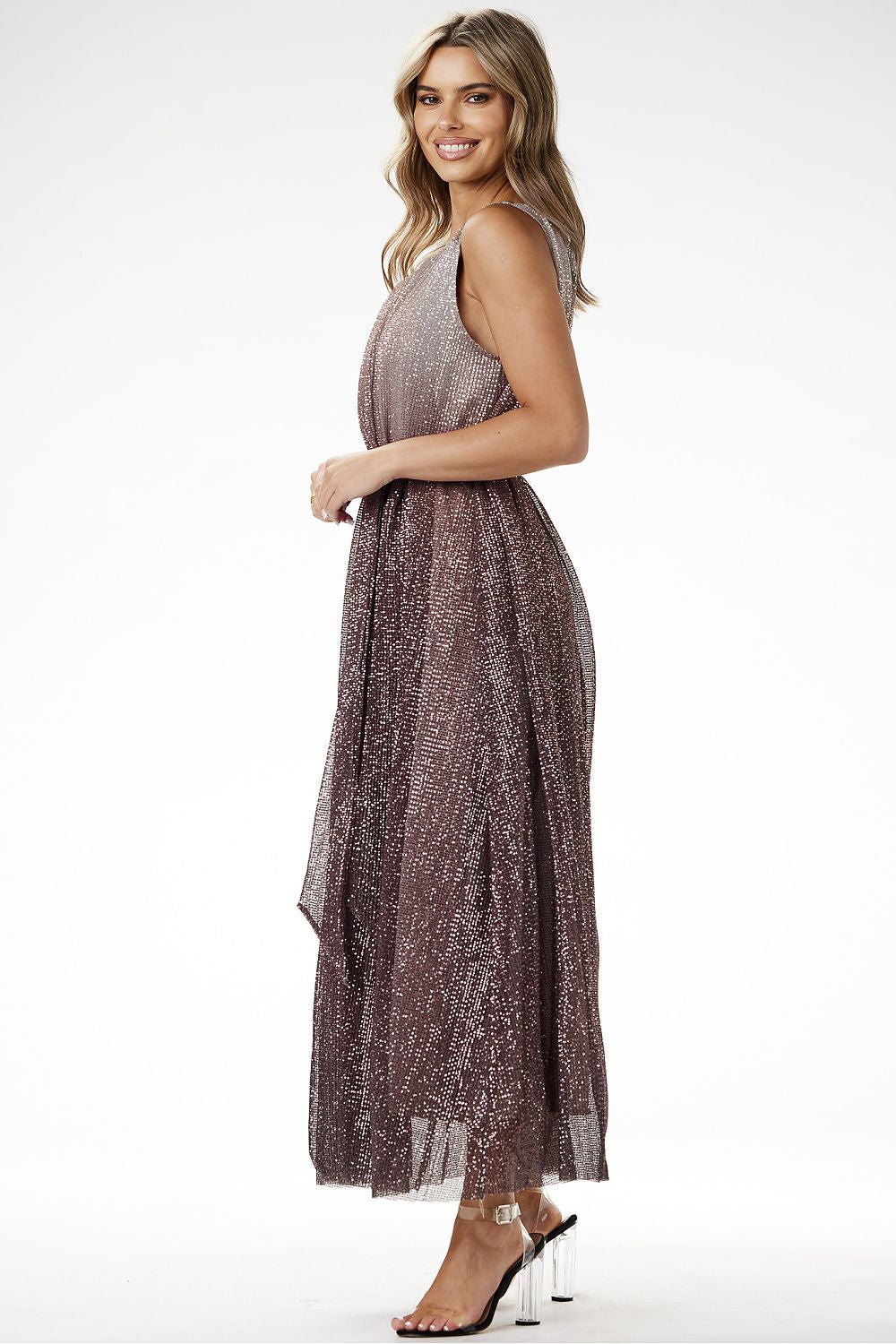 Langes Kleid model 204240 awama