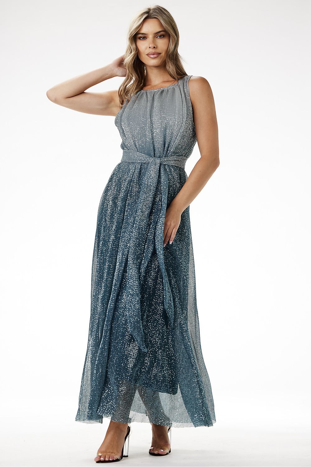 Langes Kleid model 204241 awama