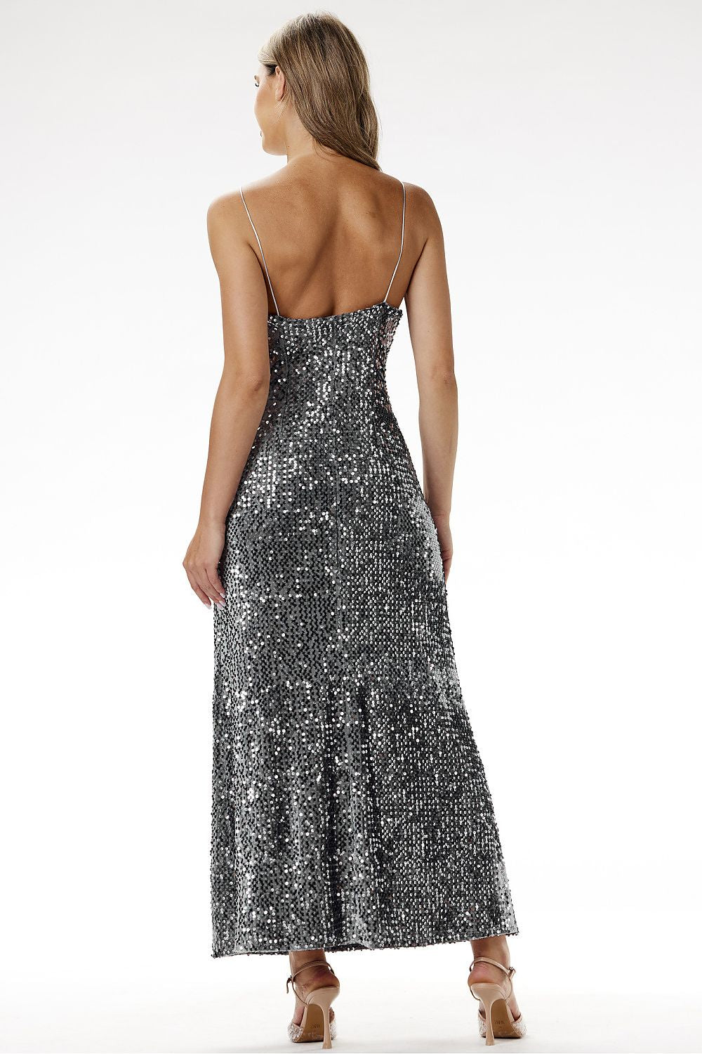 Langes Kleid model 204260 awama