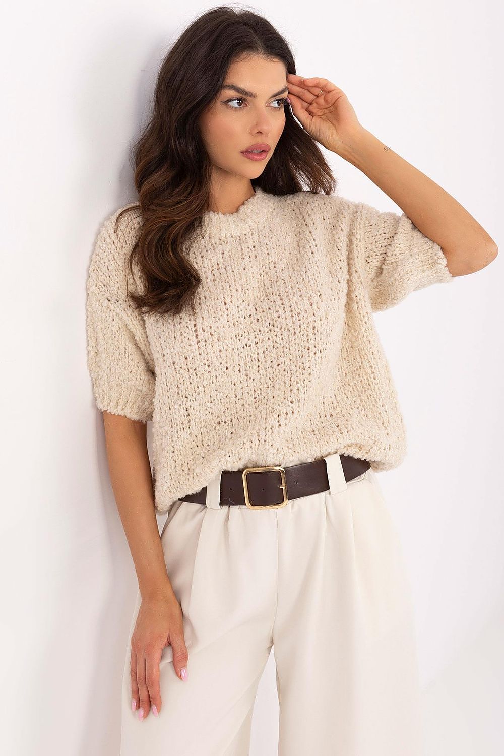 Kurzarm Pullover model 206944 Italy Moda