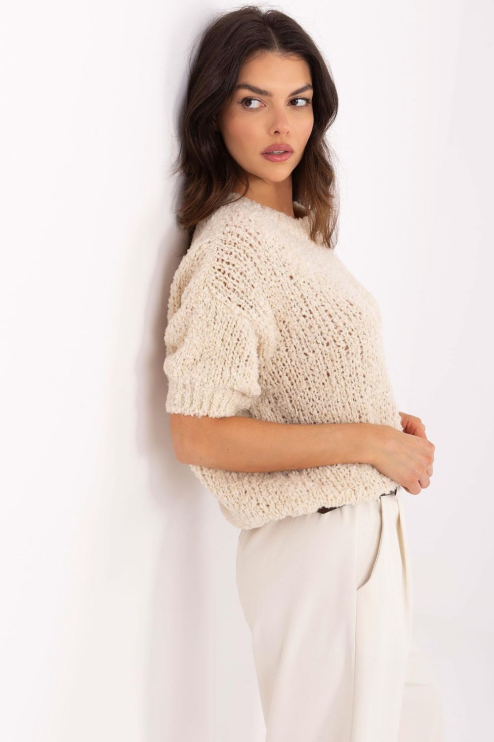 Kurzarm Pullover model 206944 Italy Moda