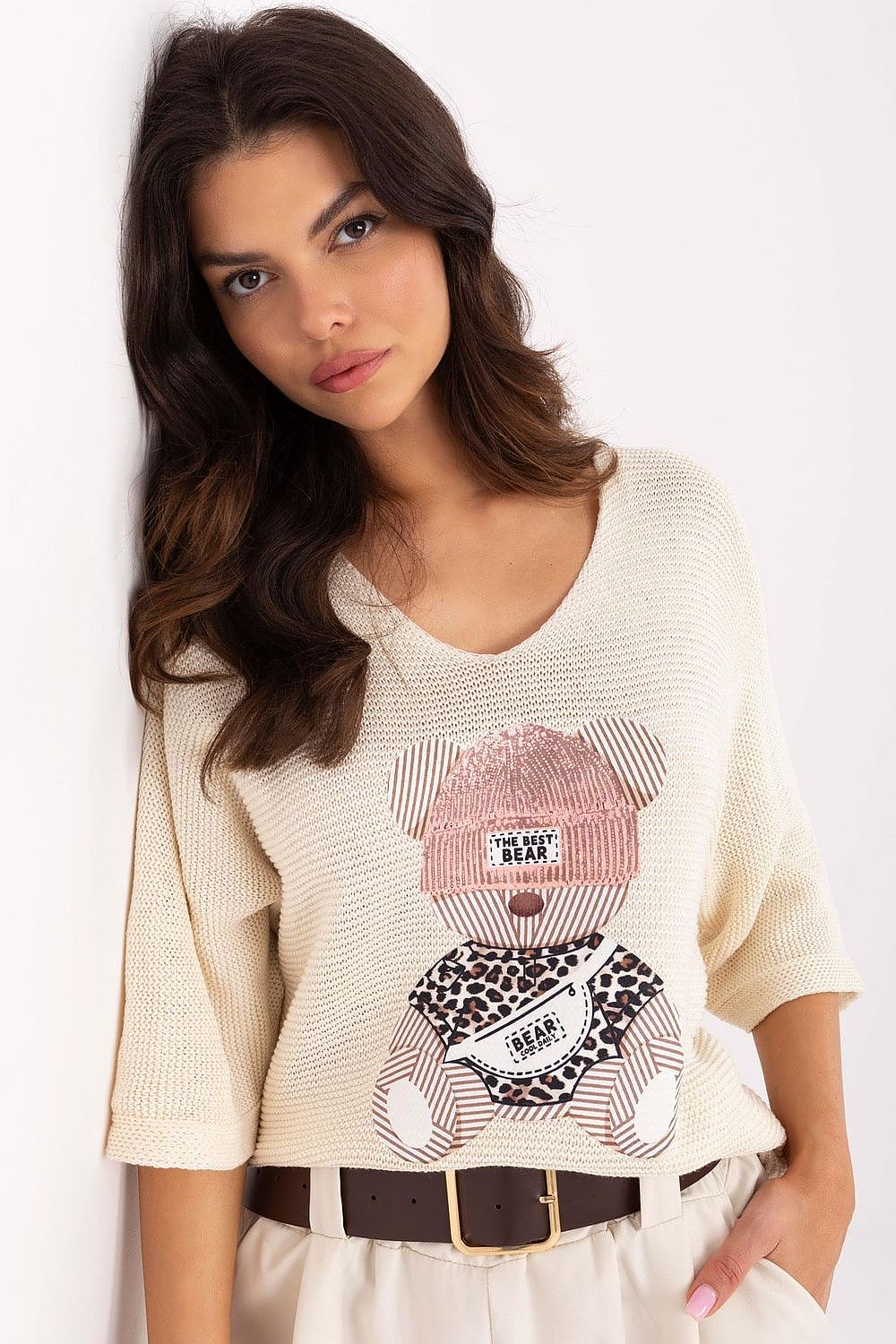 Kurzarm Pullover model 206959 Italy Moda