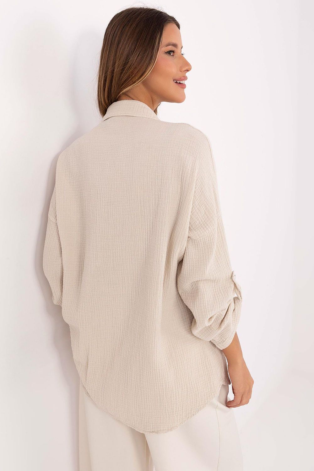 Langarm Hemd model 210011 Italy Moda