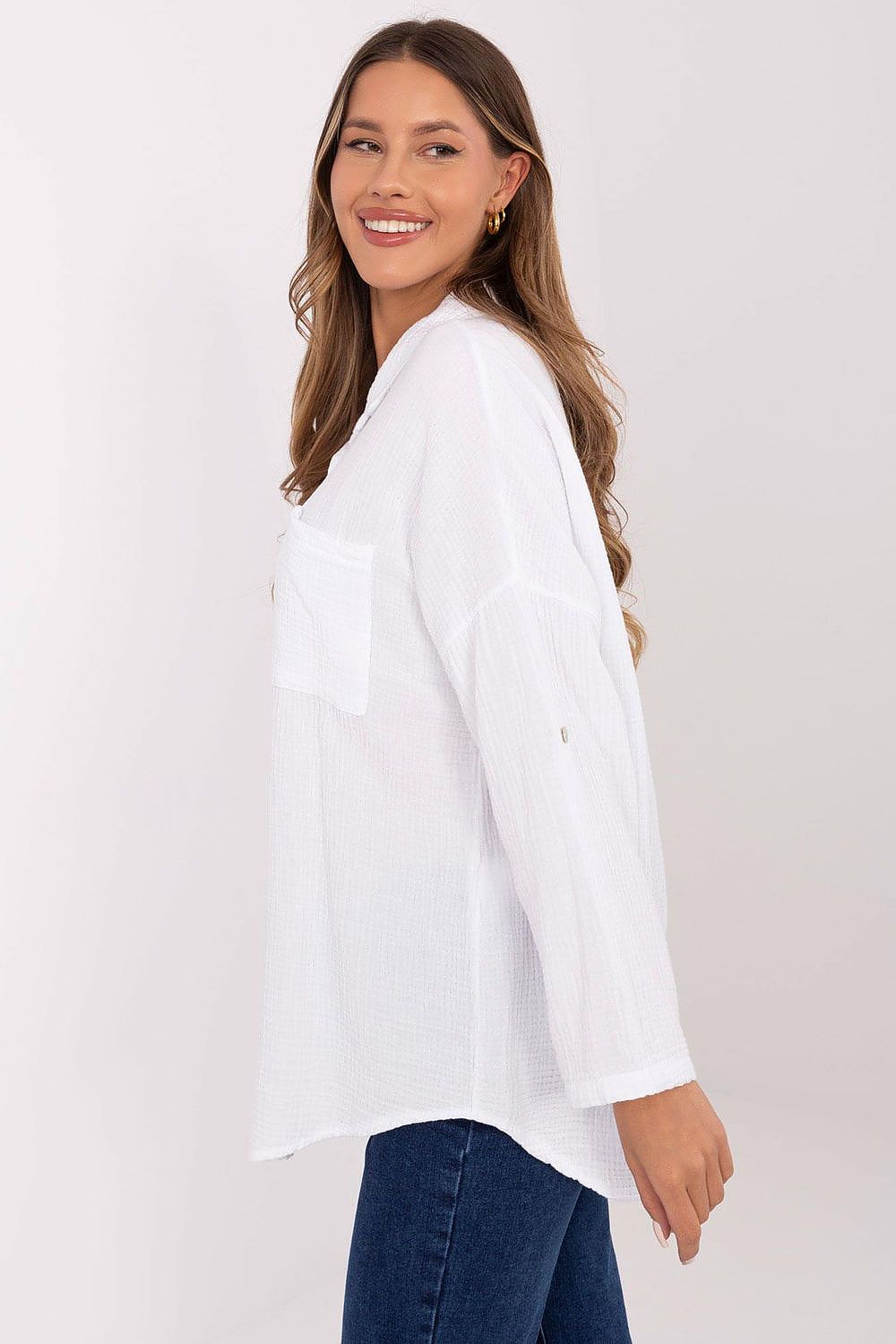 Langarm Hemd model 210013 Italy Moda