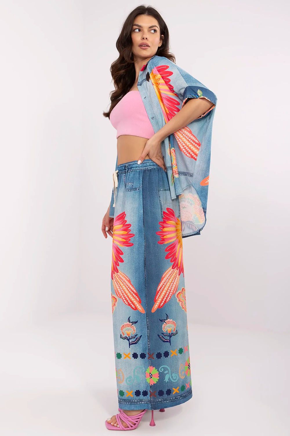 Damen Hose model 210030 Italy Moda