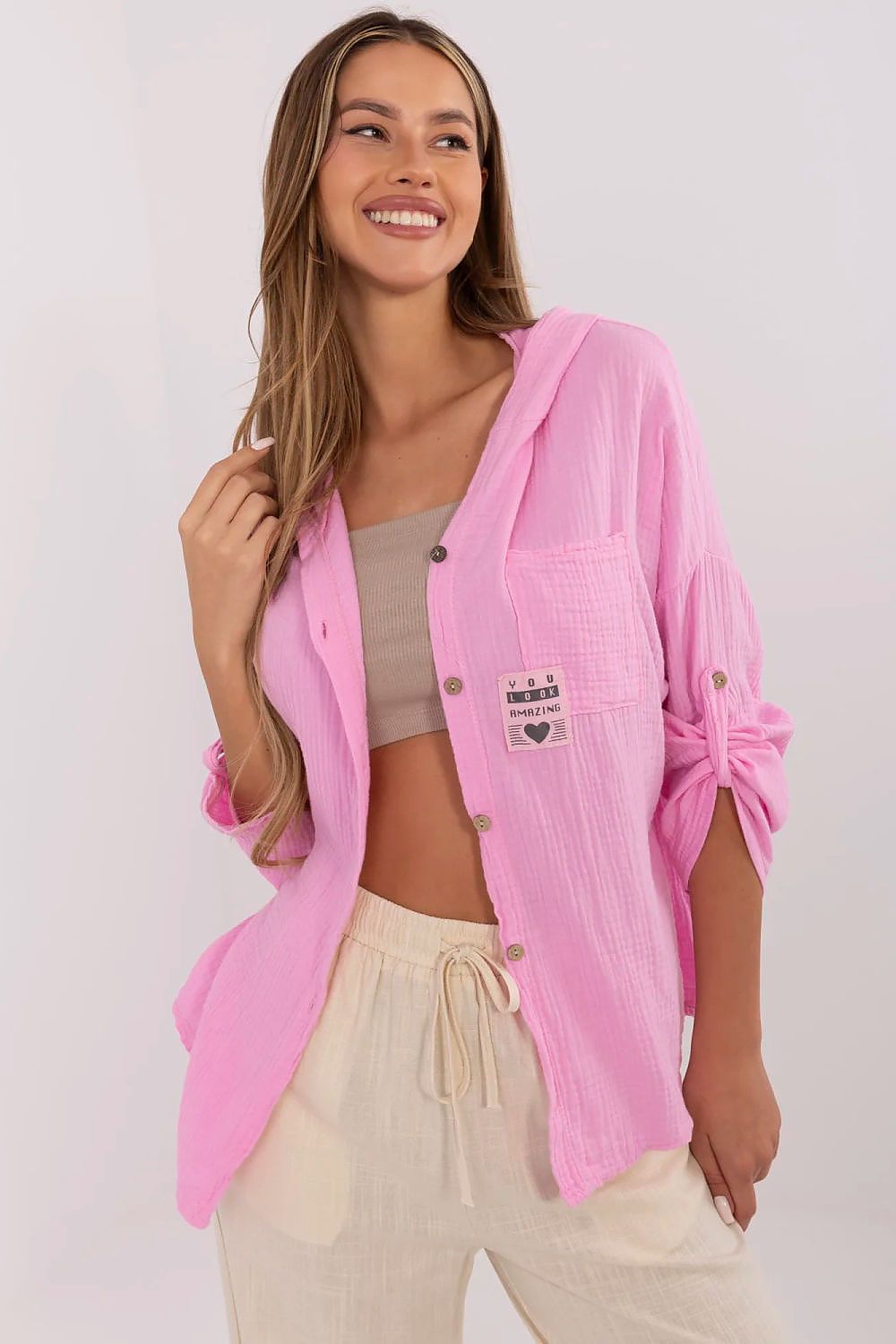 Damen Hemd model 213249 Italy Moda