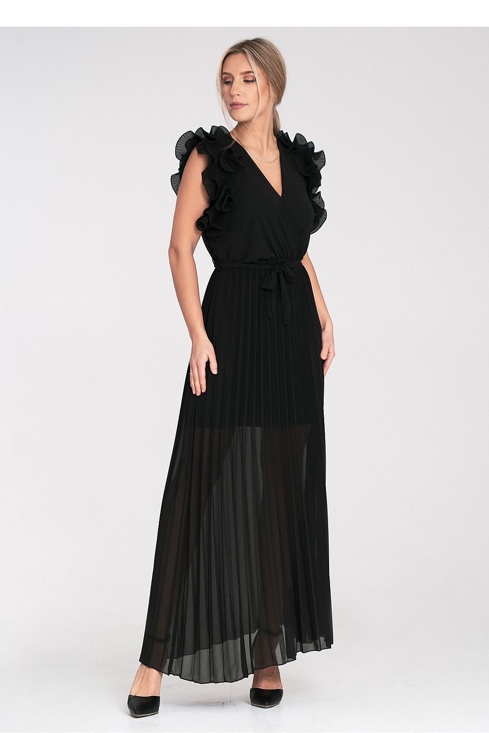 Langes Kleid model 214880 Figl