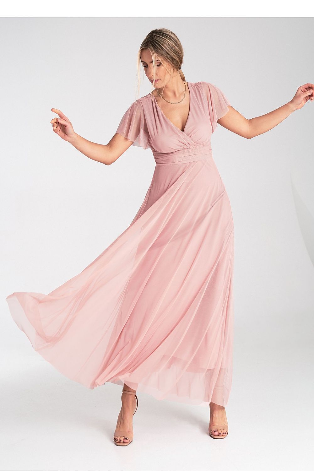 Langes Kleid model 214887 Figl