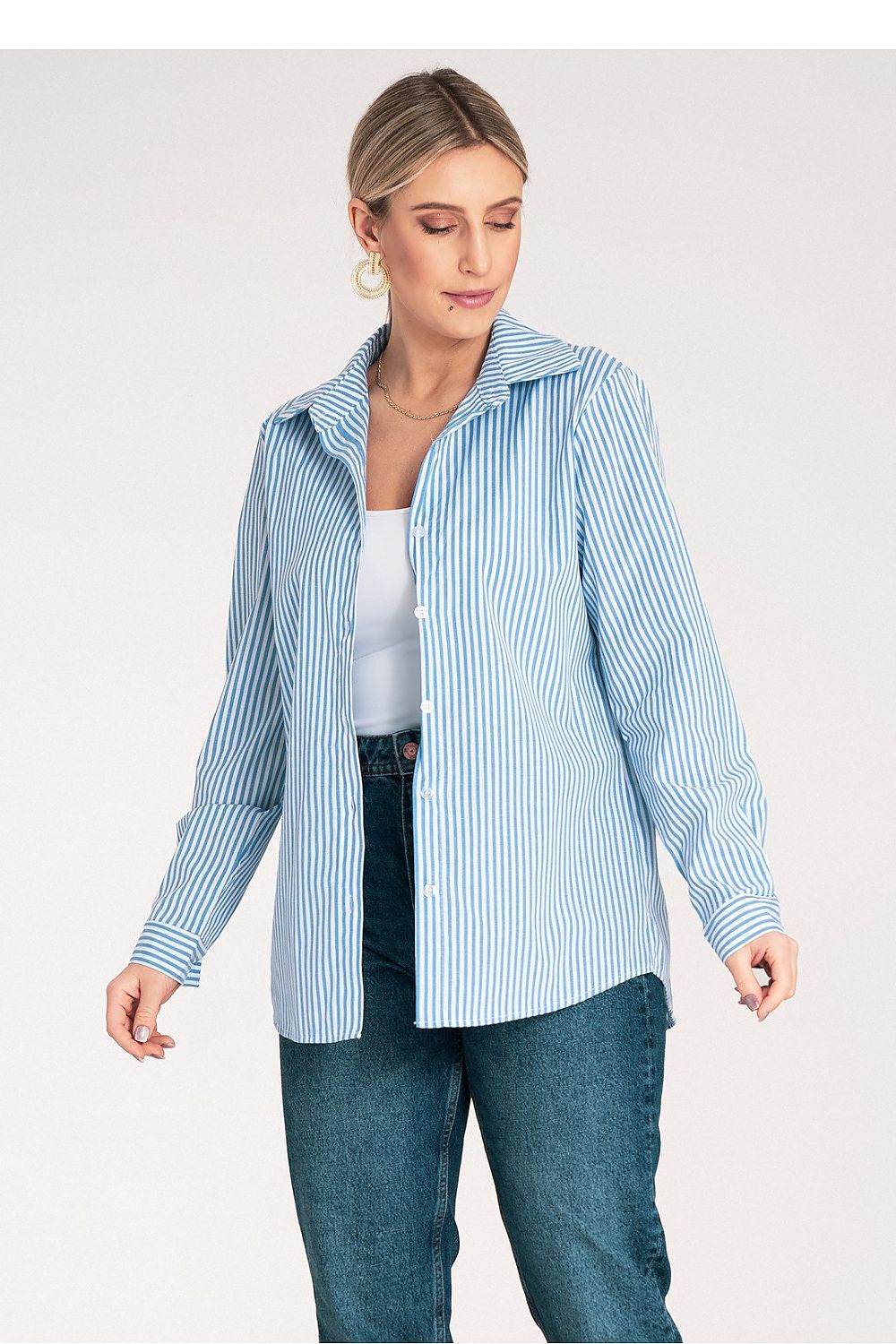 Langarm Hemd model 214917 Figl