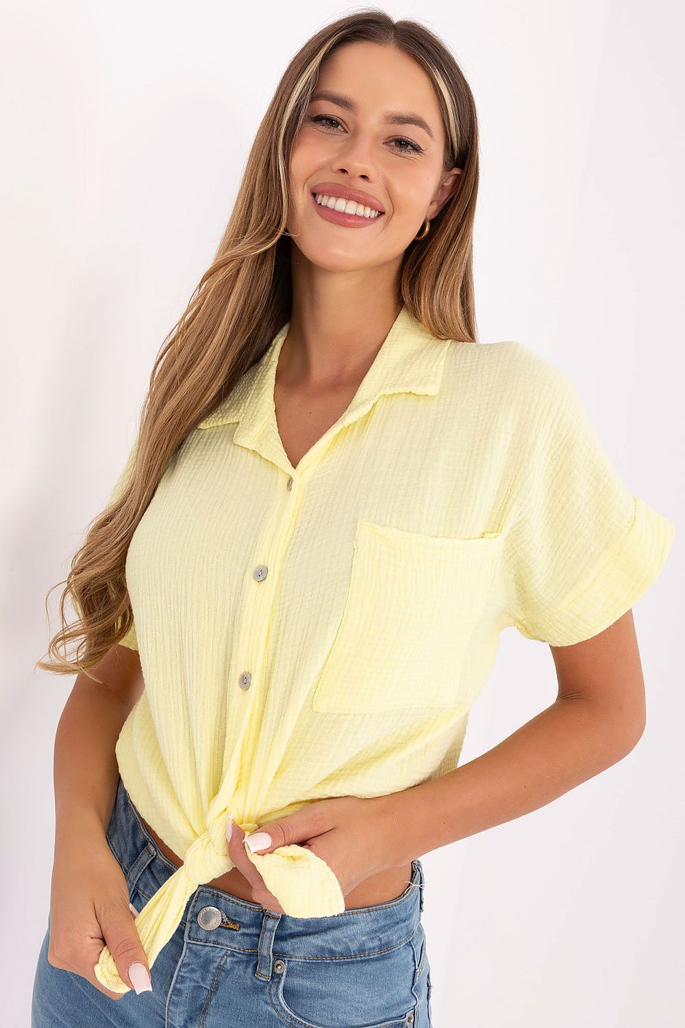 Kurzarm Hemd model 215929 Italy Moda