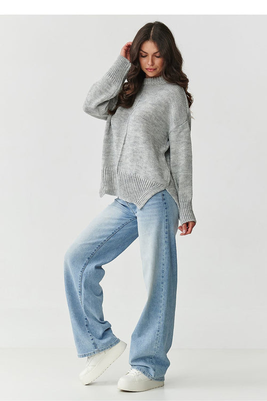 Pullover model 217379 Makadamia