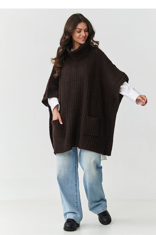 Rollkragenpullover model 217654 Makadamia