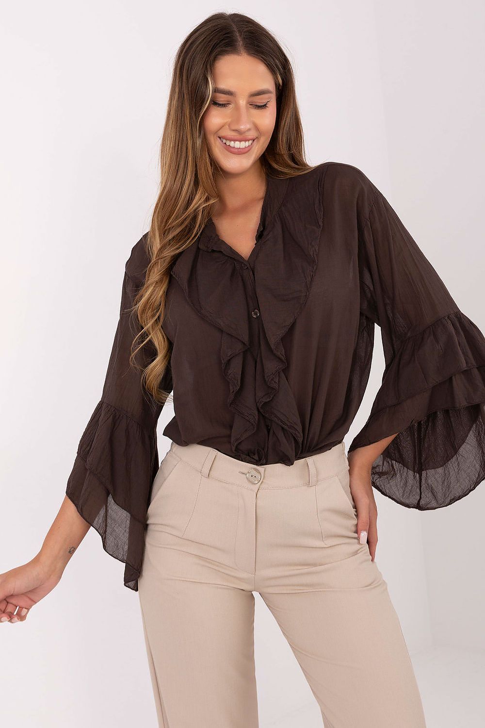 Damen Hemd model 219213 Italy Moda