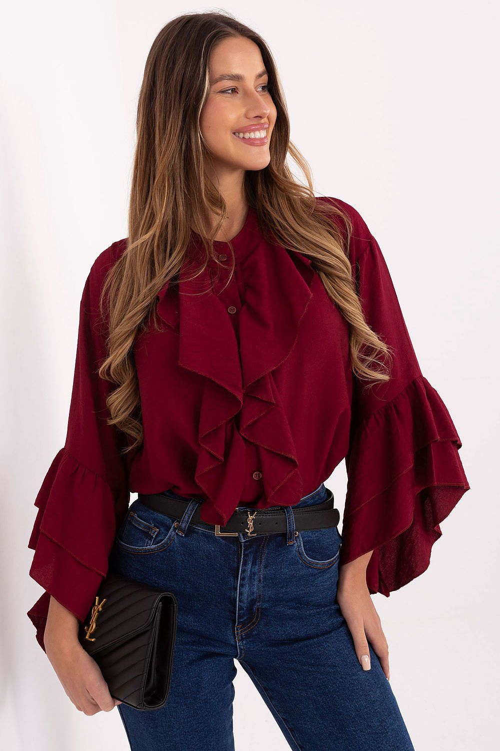 Langarm Hemd model 220226 Rue Paris