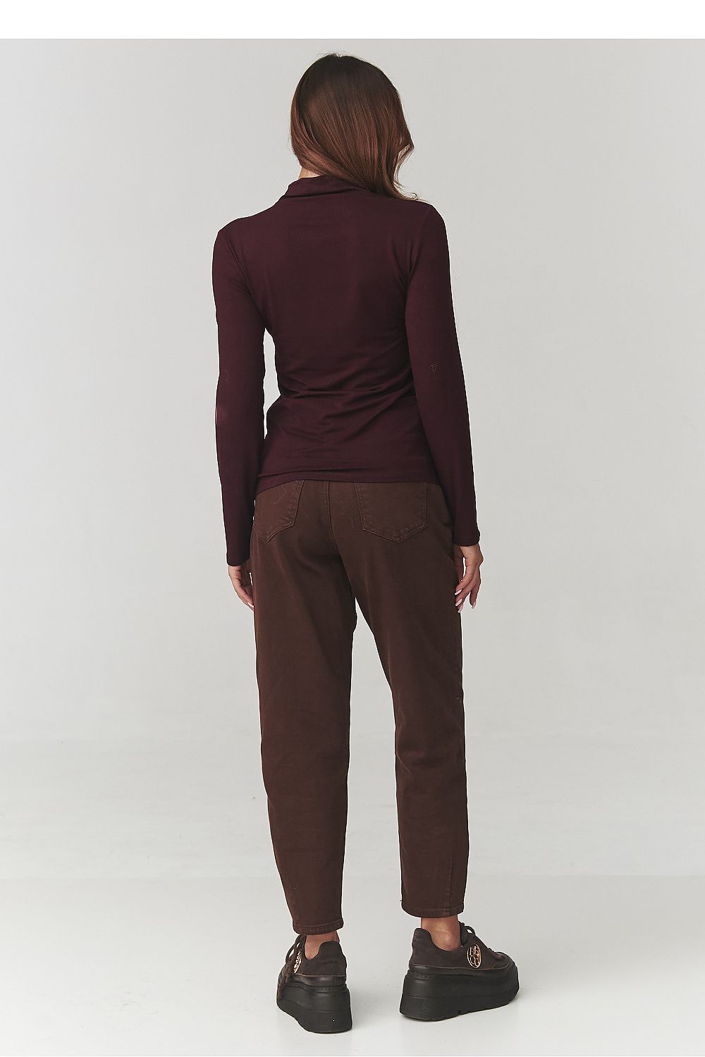 Bluse model 220808 Makadamia