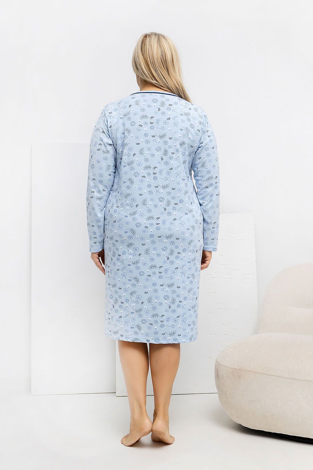 Nachthemden in großen Größen model 223308 Forever Pink