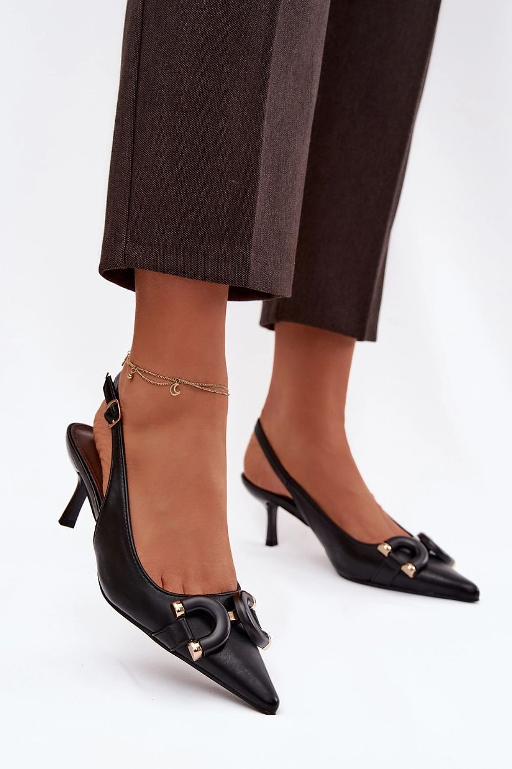 Sandalen mit Absatz model 224501 Step in style