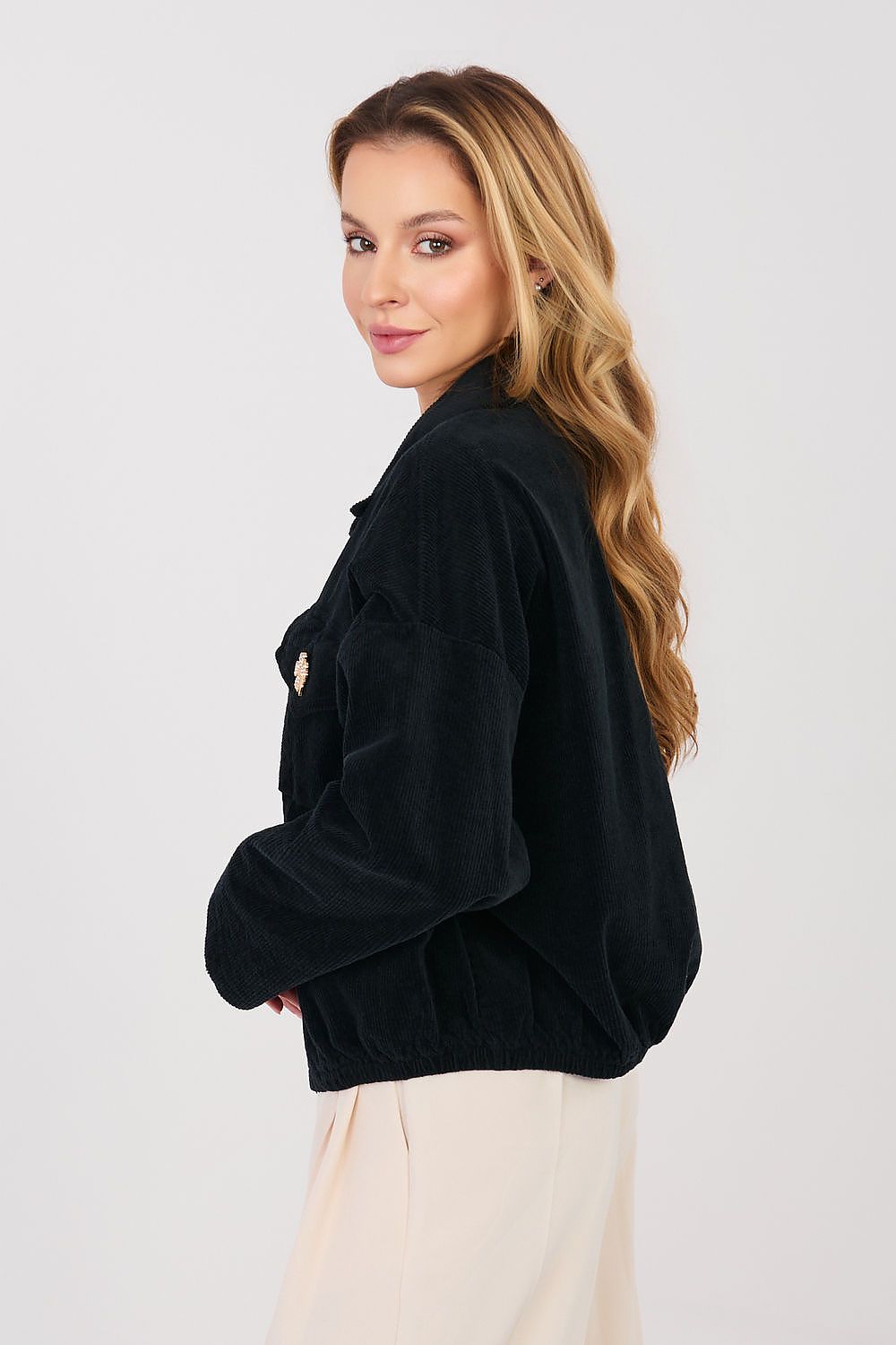 Cordjacke model 224988 Rue Paris
