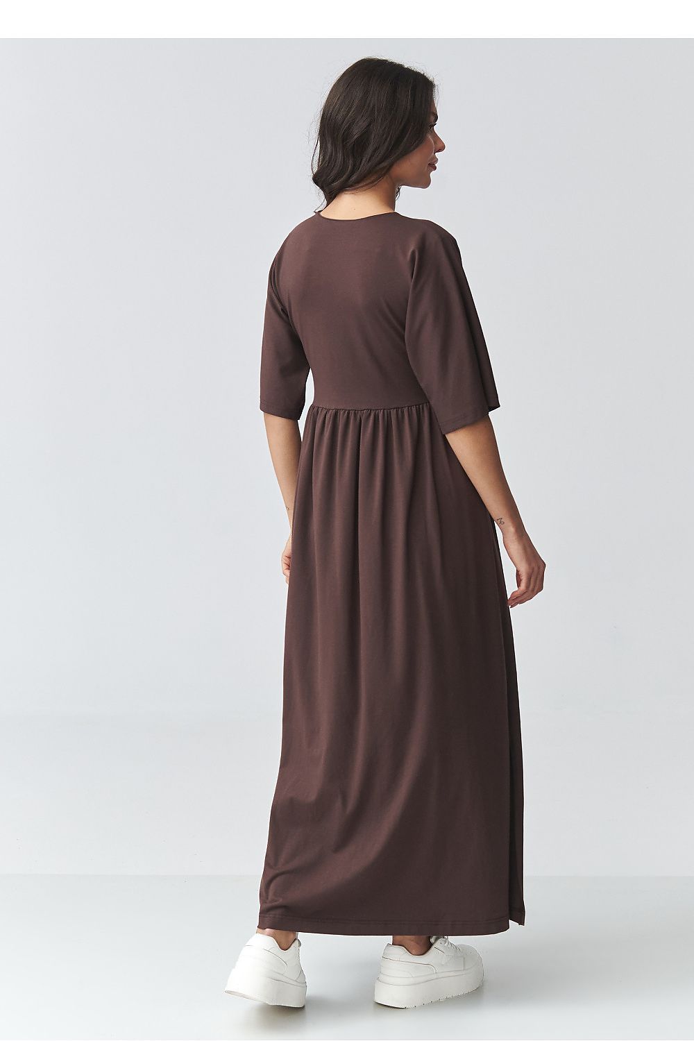 Alltagskleid model 225699 Makadamia