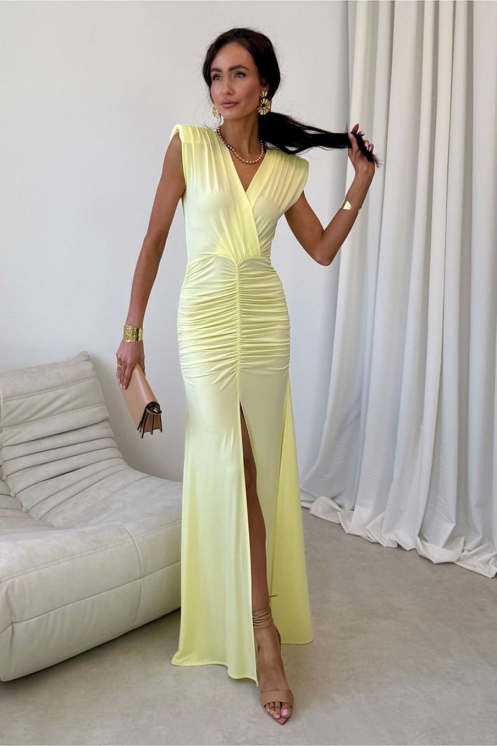 Langes Kleid model 226655 Roco Fashion