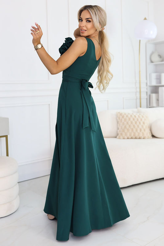Langes Kleid model 227061 Numoco