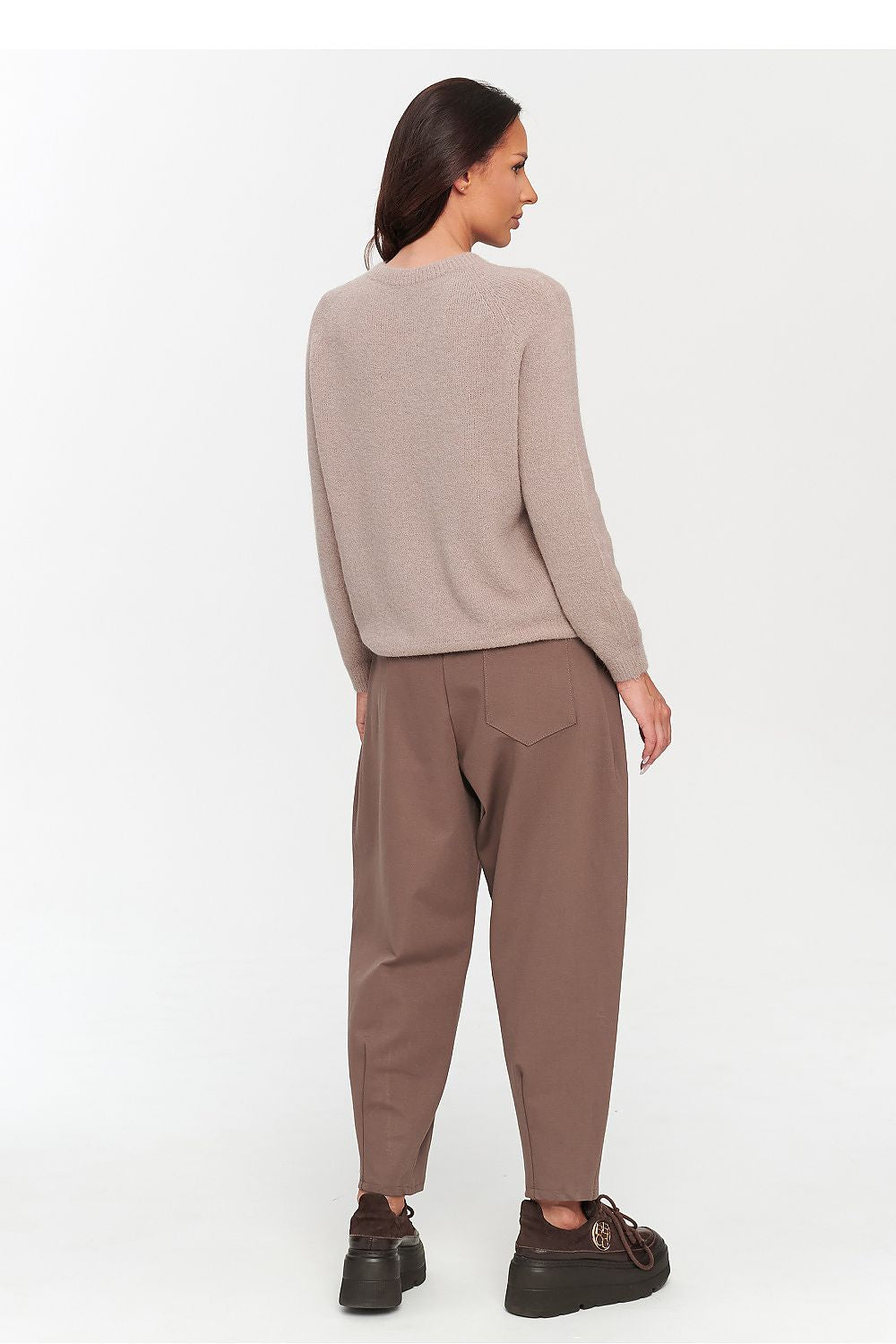 Pullover model 230853 Makadamia