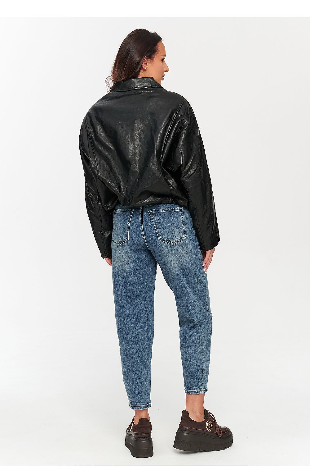 Jacke model 230867 Makadamia