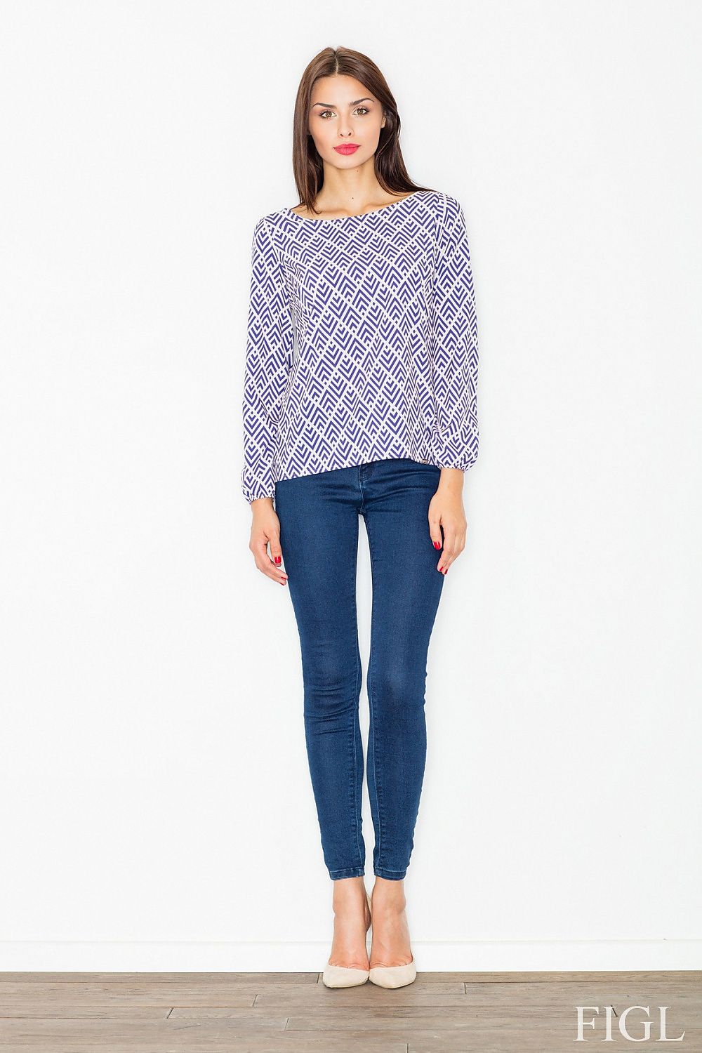 Bluse model 77078 Figl