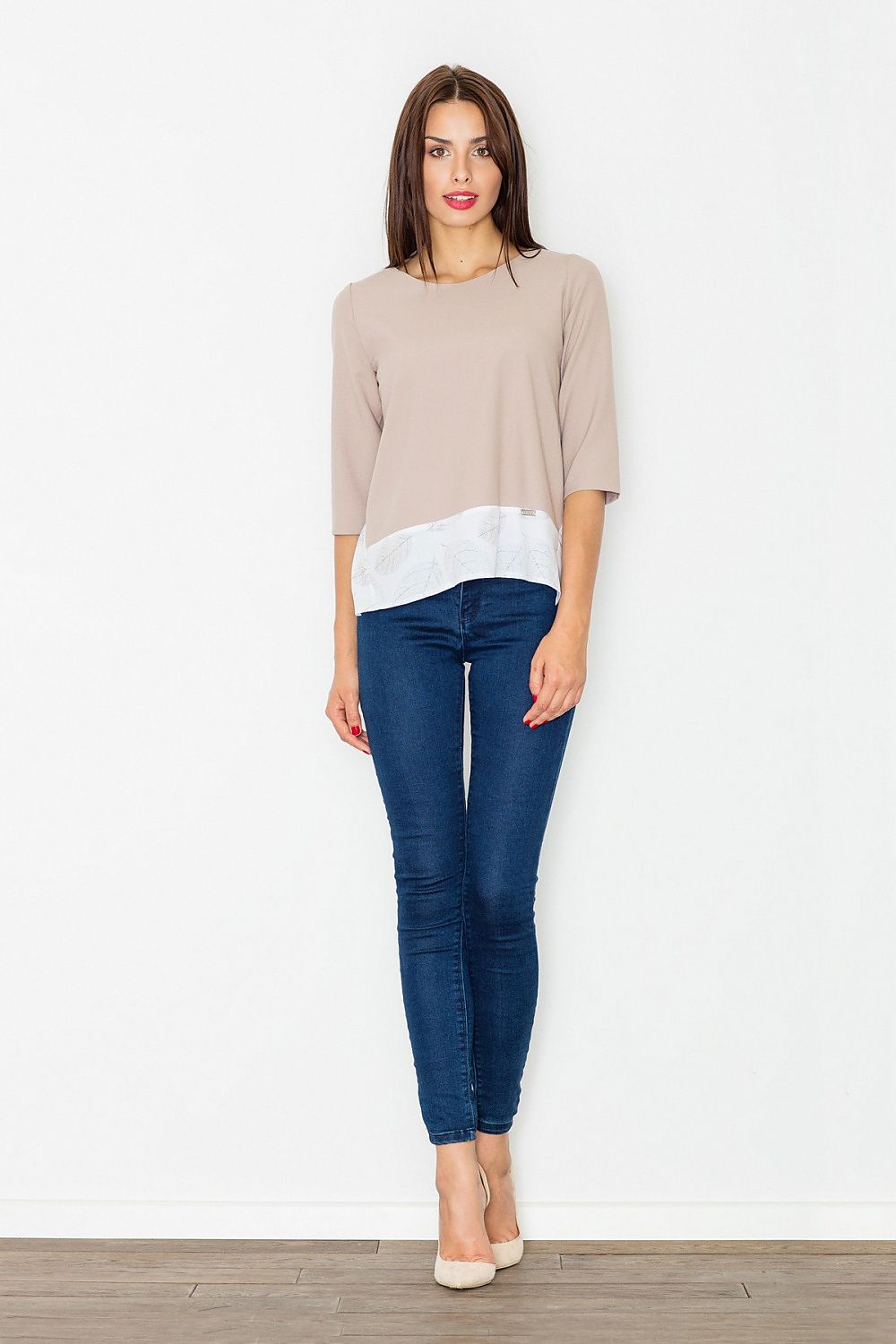 Bluse model 77130 Figl