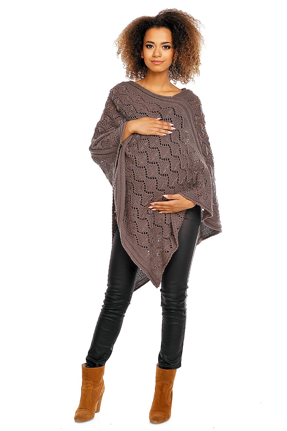 Schwangerschaftswolljacke model 94516 PeeKaBoo