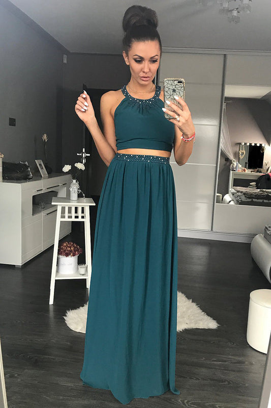 Langes Kleid model 105251 YourNewStyle