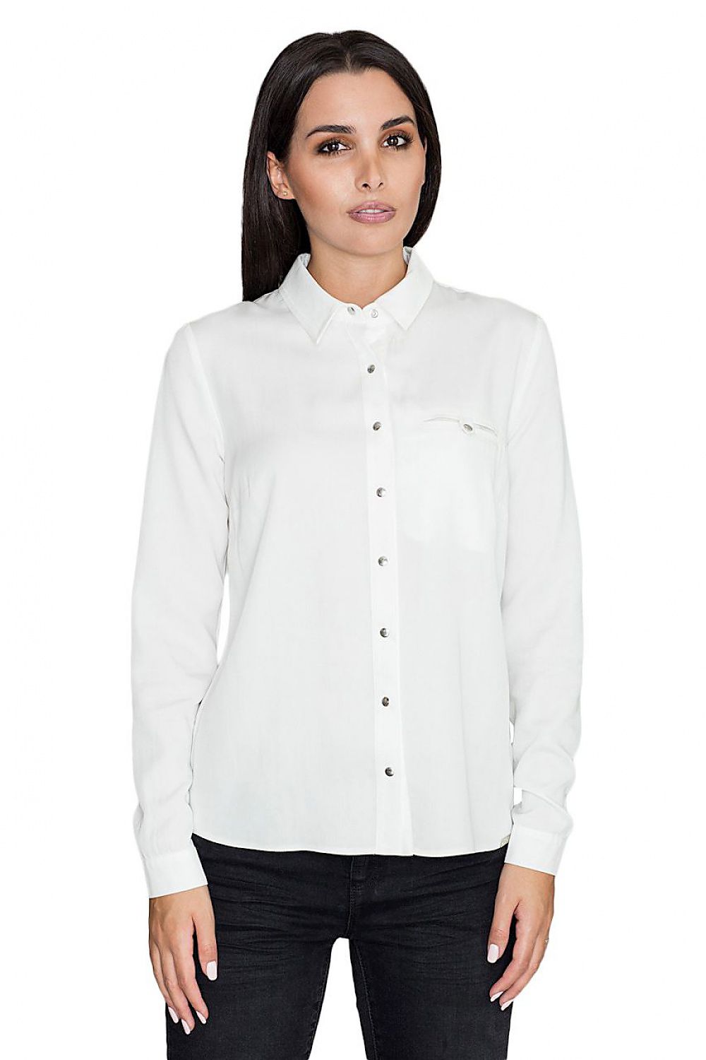 Langarm Hemd model 111029 Figl