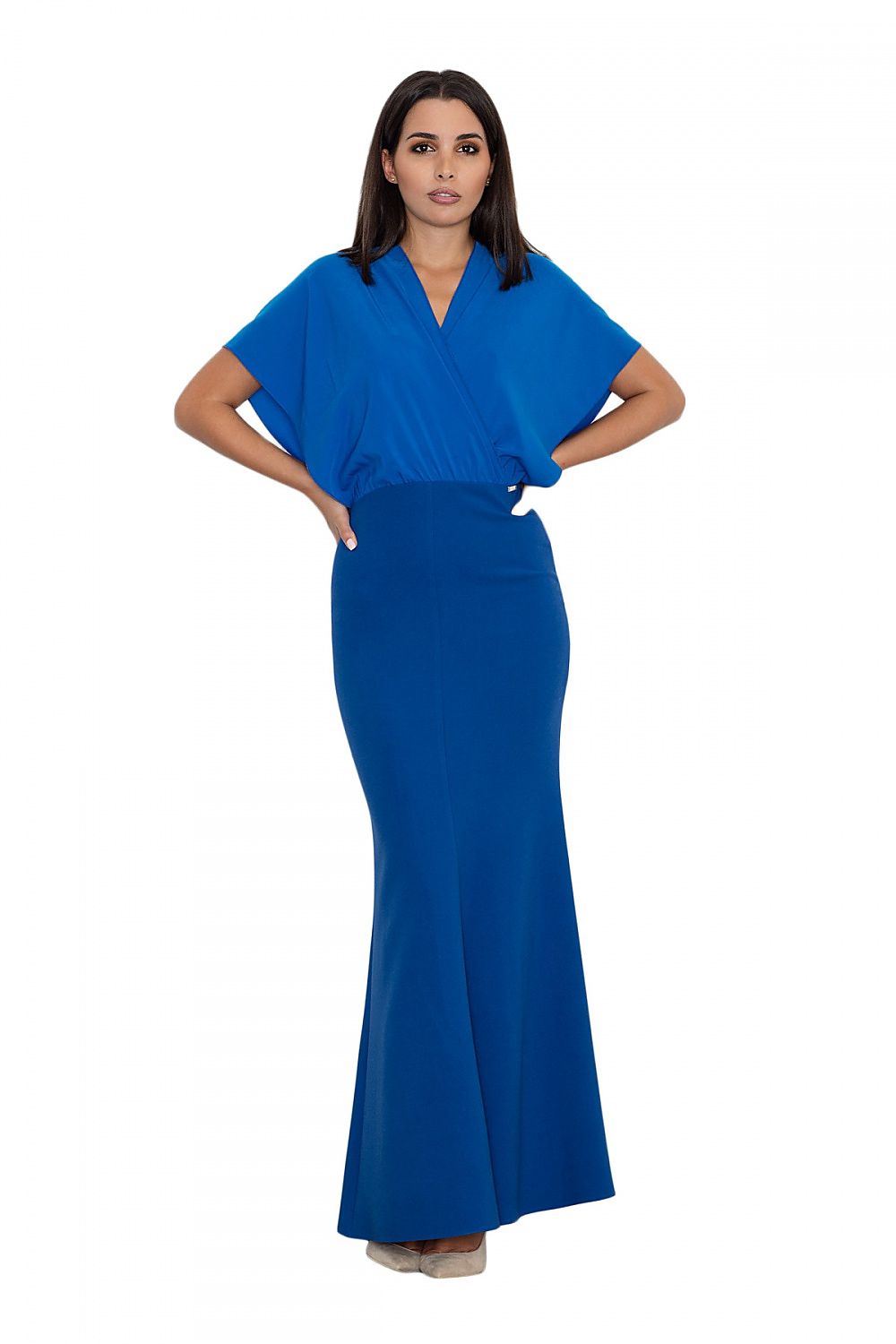 Langes Kleid model 111037 Figl