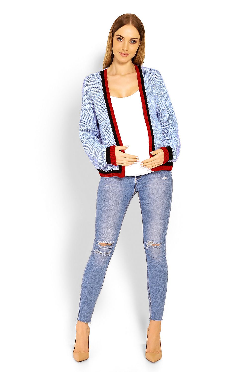 Schwangerschaftswolljacke model 114485 PeeKaBoo