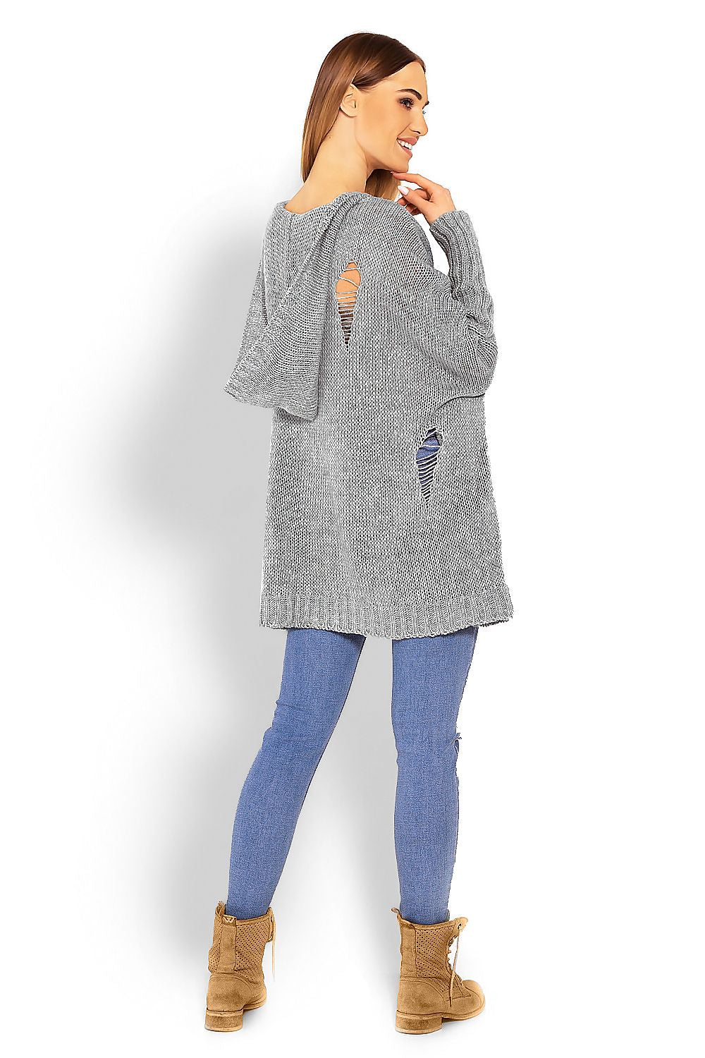 Langpullover model 114560 PeeKaBoo