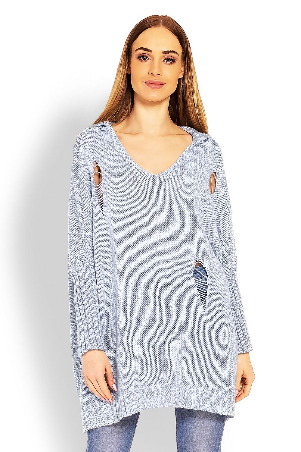 Langpullover model 114562 PeeKaBoo