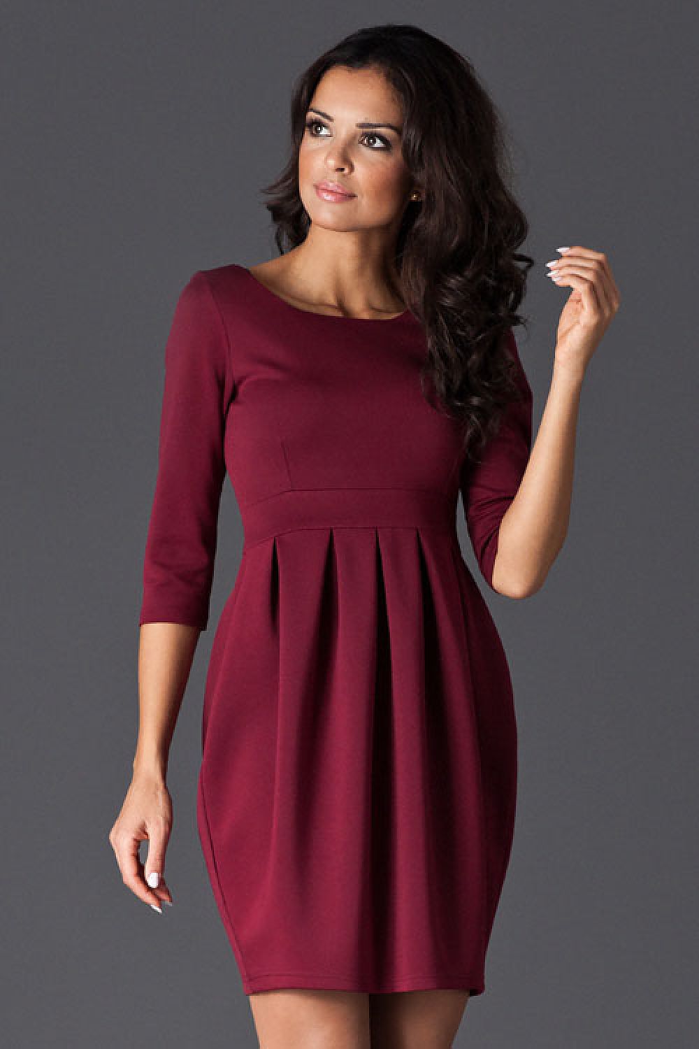 Alltagskleid model 27953 Figl