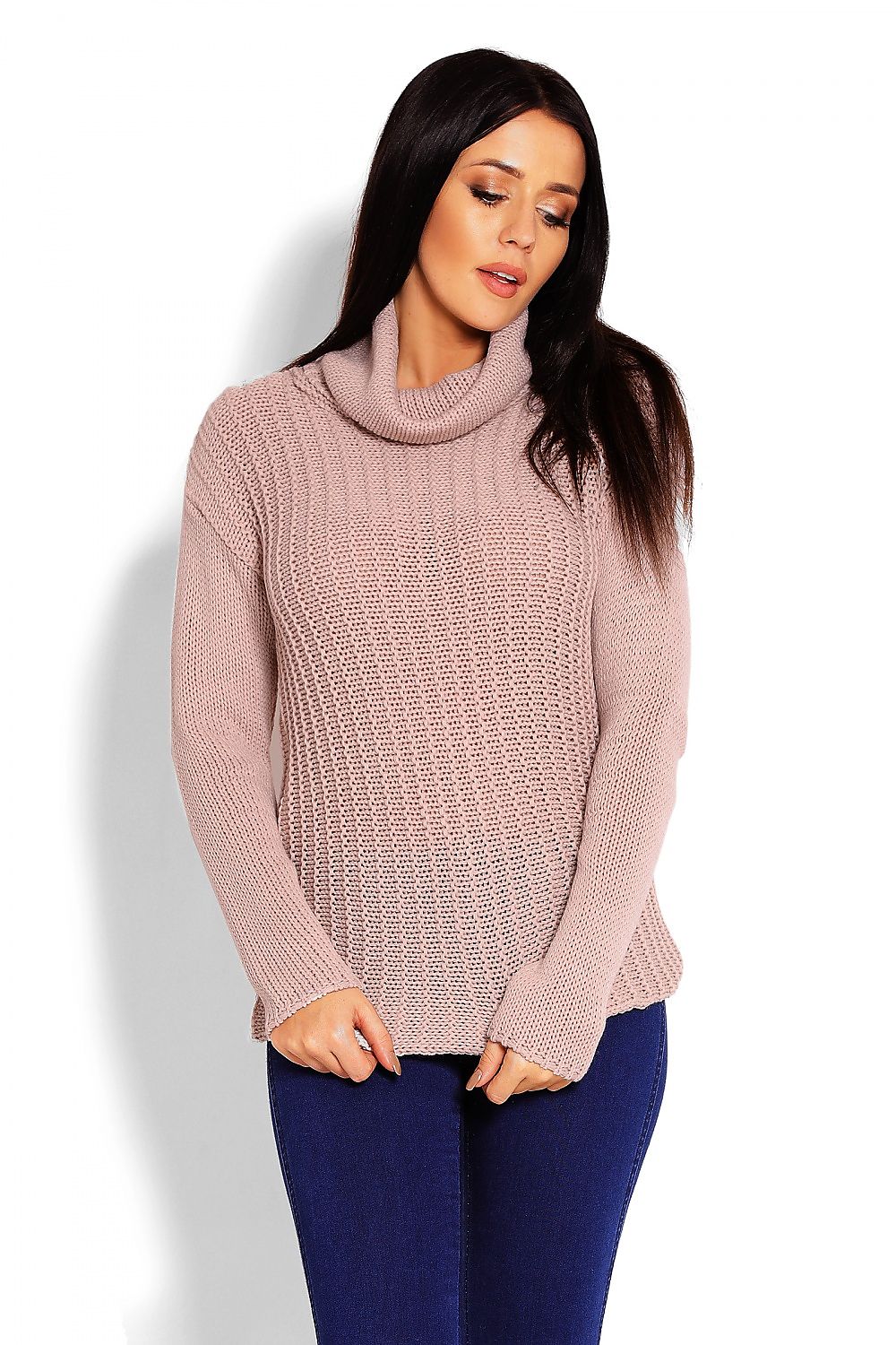 Rollkragenpullover model 123408 PeeKaBoo