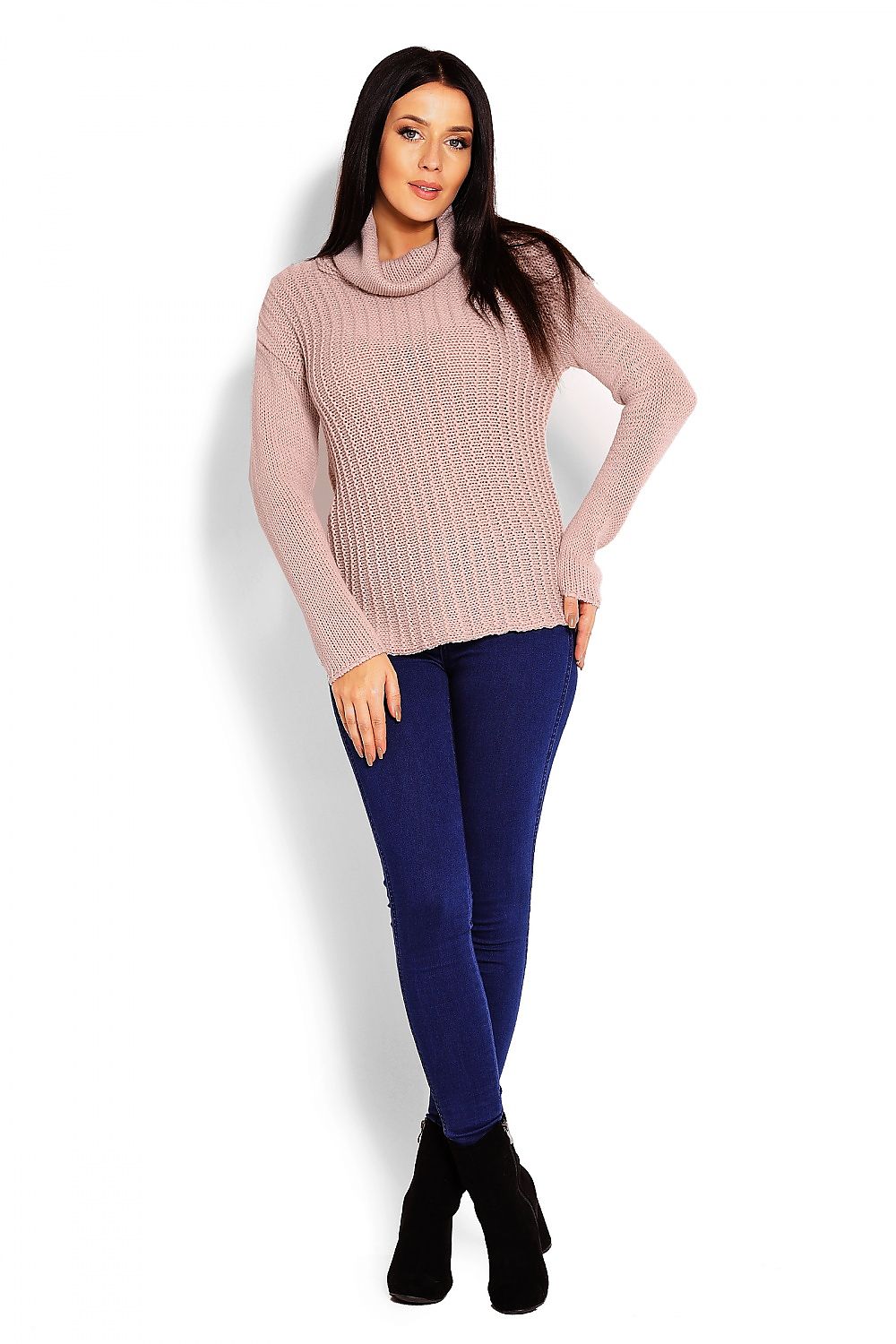 Rollkragenpullover model 123408 PeeKaBoo