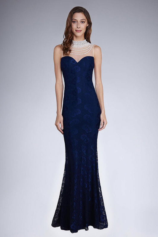 Langes Kleid model 124631 YourNewStyle