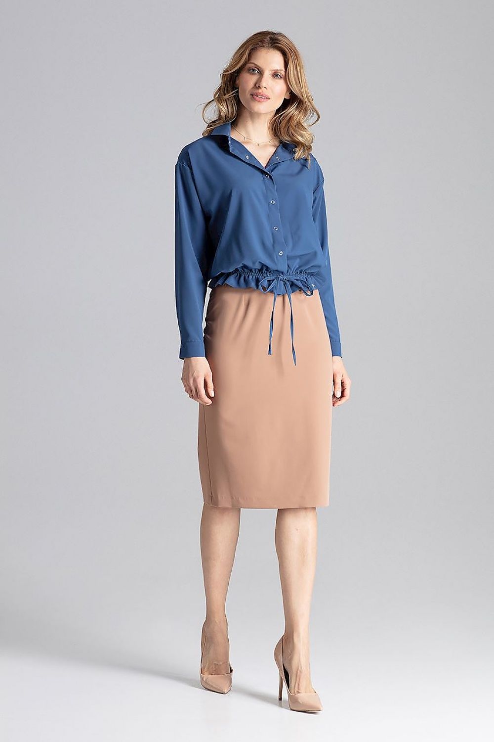 Langarm Hemd model 130146 Figl